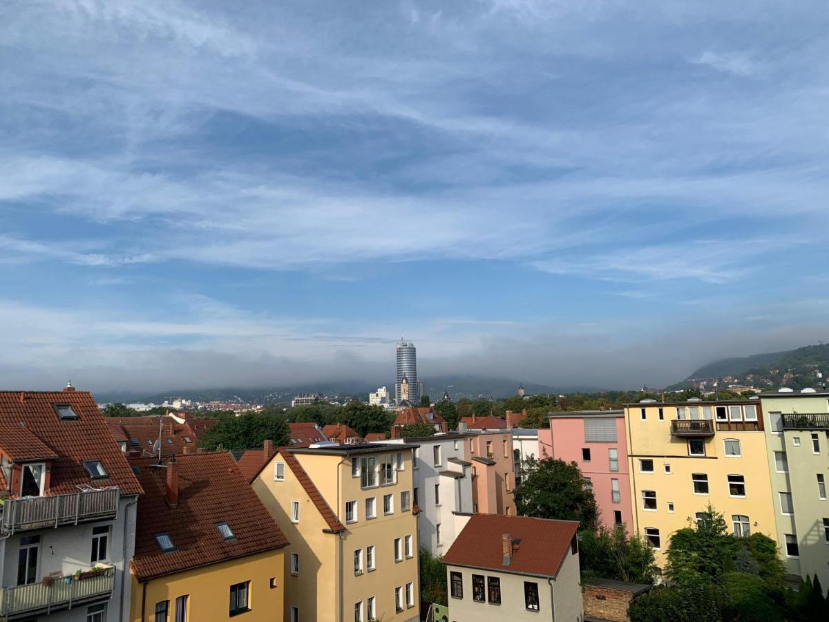 Apartment Skyline Of Jena, Luxurioes, Einzigartig, Free Wifi, Parkplatz, Klimatisiert, Zentral ภายนอก รูปภาพ