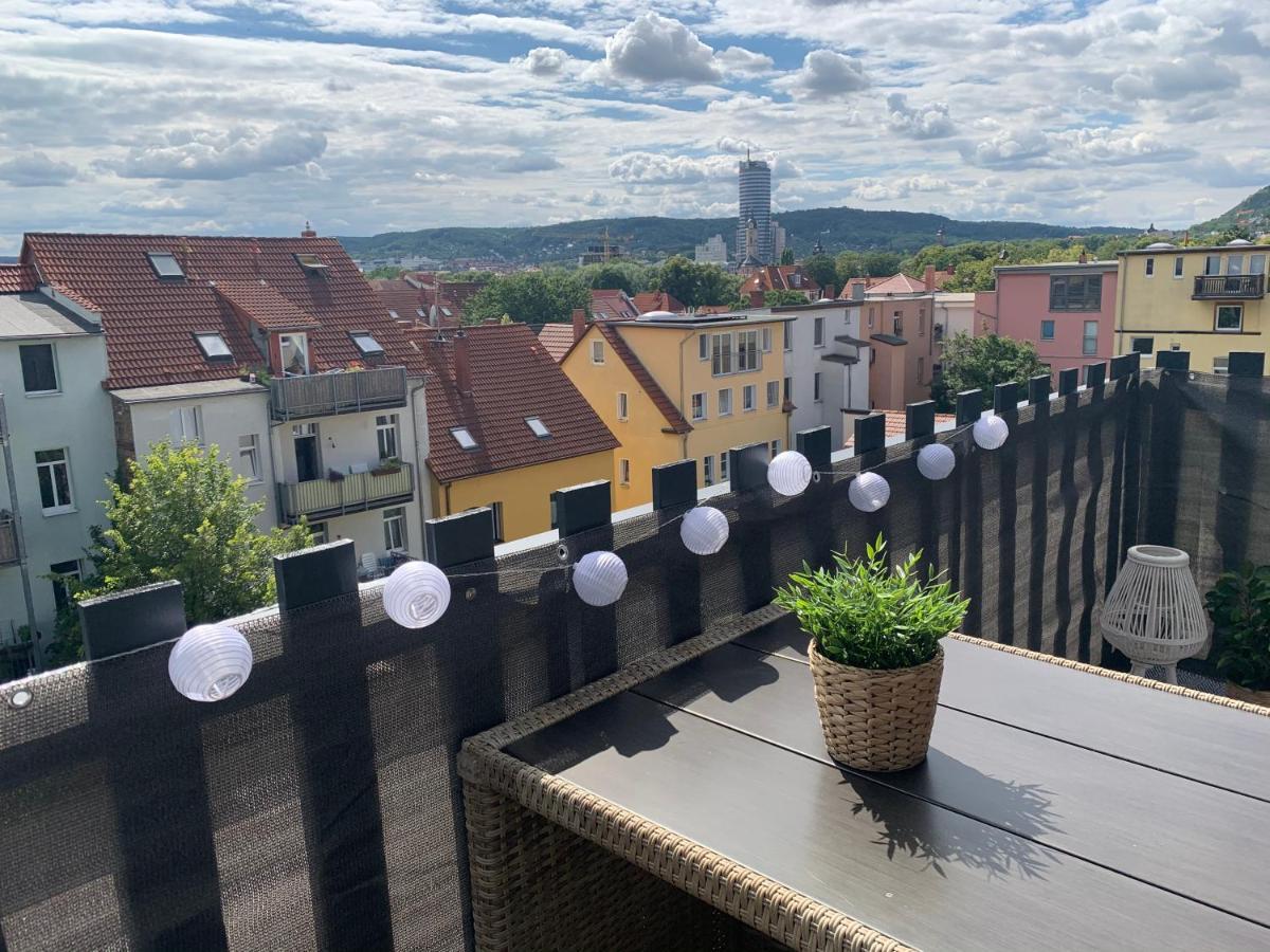 Apartment Skyline Of Jena, Luxurioes, Einzigartig, Free Wifi, Parkplatz, Klimatisiert, Zentral ภายนอก รูปภาพ
